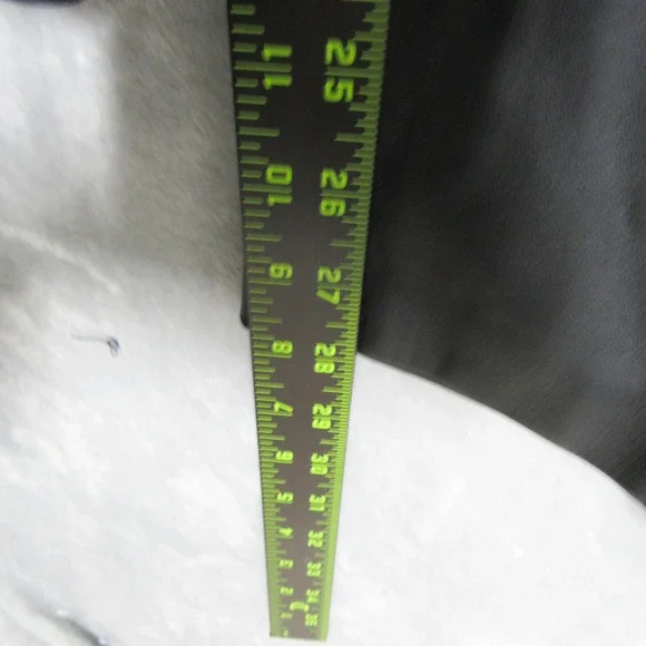 Blank NYC Faux Leather Paper Bag Waist Trousers Women's Size 31 Black Pants - Picture 8 of 13